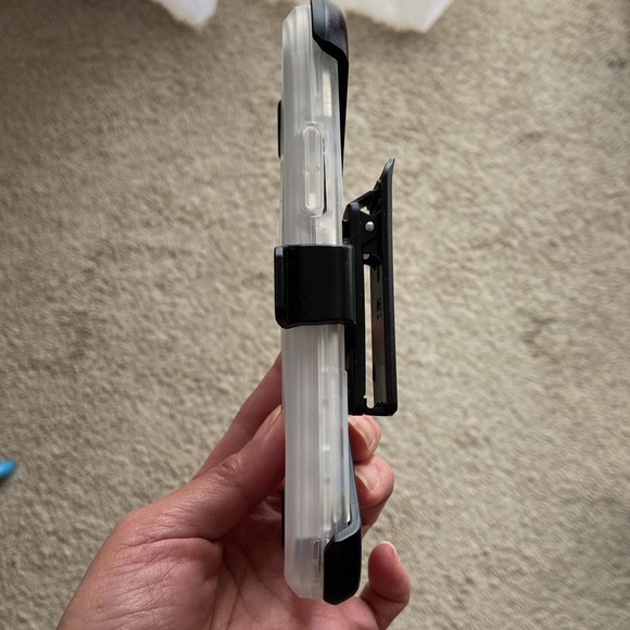 PELICAN iPhone 11 Pro/ Xs /X CLear case with clip - Picture 7 of 11